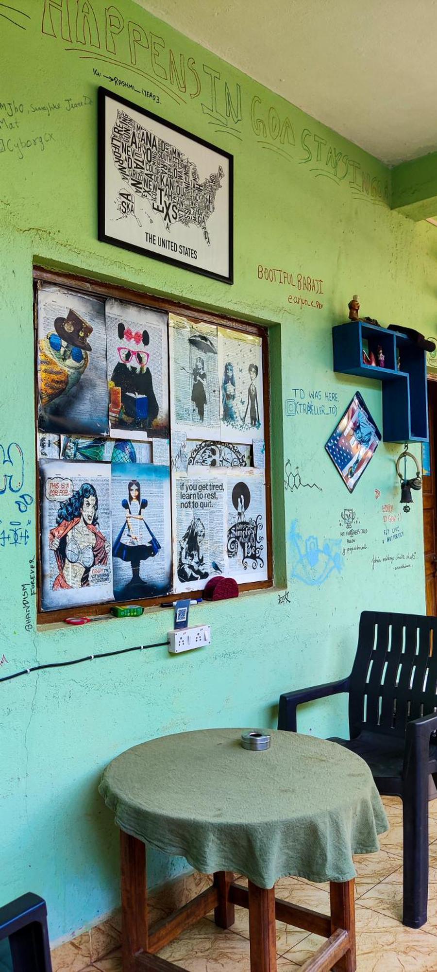 Chapora Baba Hostel By La Voglia المظهر الخارجي الصورة